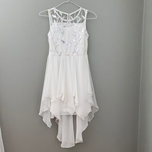 White dress